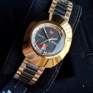 Rado Diastar Gold Luxury Watch – Premium Stainless Steel Black Dial
