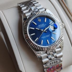 Rolex Datejust Blue Dial Men’s Watch – Swiss ETA 3235 Automatic | Jubilee Bracelet | NFC Card